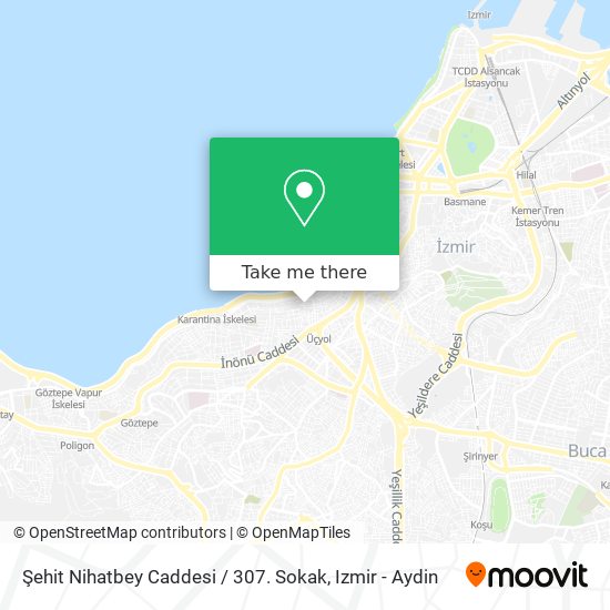 Şehit Nihatbey Caddesi / 307. Sokak map