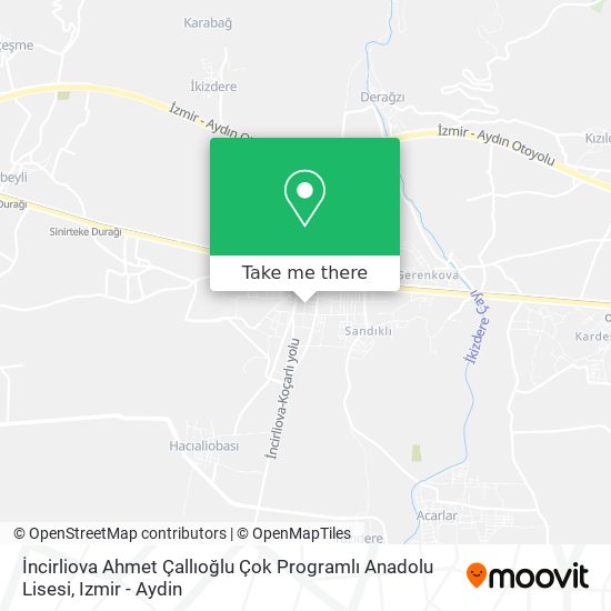İncirliova Ahmet Çallıoğlu Çok Programlı Anadolu Lisesi map