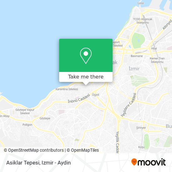 Asiklar Tepesi map