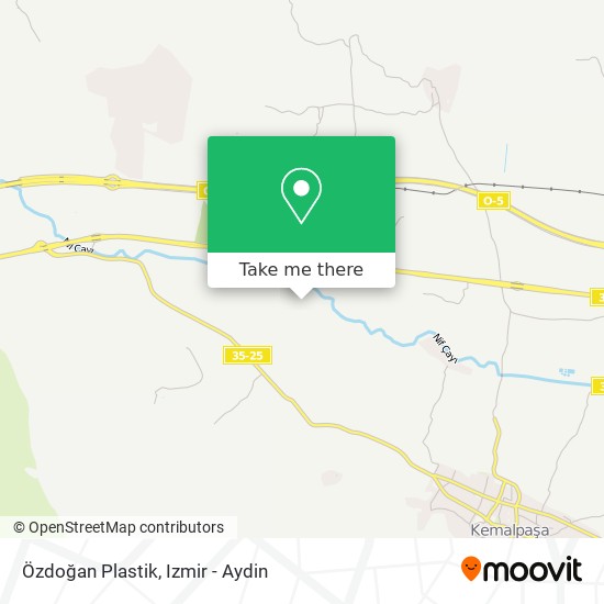 Özdoğan Plastik map