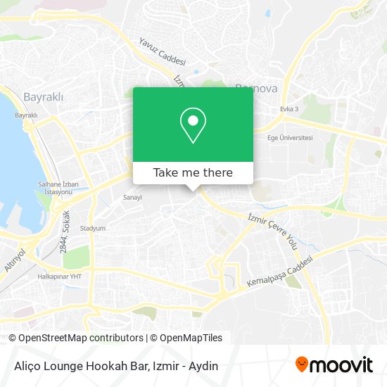 Aliço Lounge Hookah Bar map