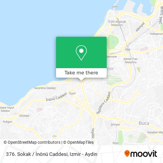 376. Sokak / İnönü Caddesi map