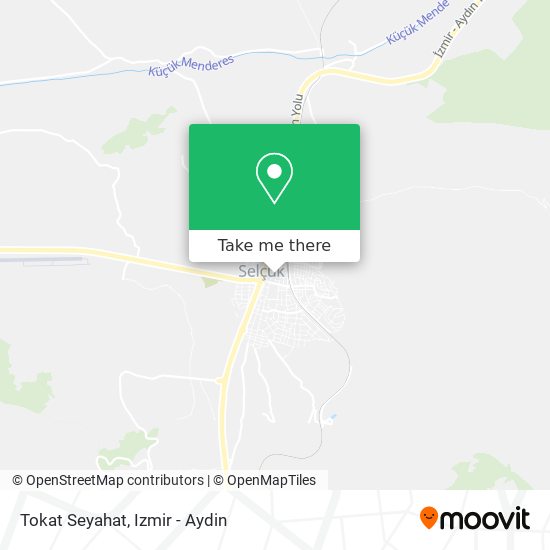 Tokat Seyahat map