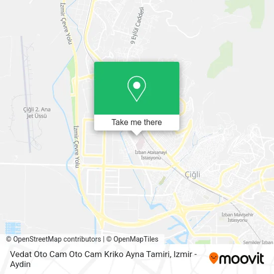 Vedat Oto Cam Oto Cam Kriko Ayna Tamiri map