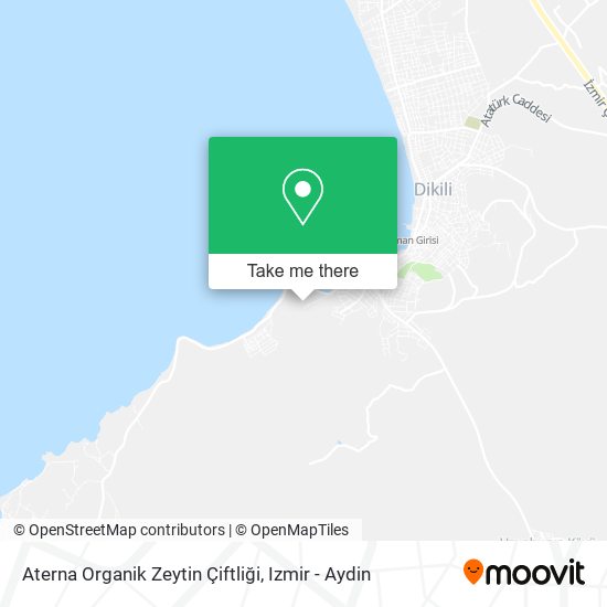 Aterna Organik Zeytin Çiftliği map