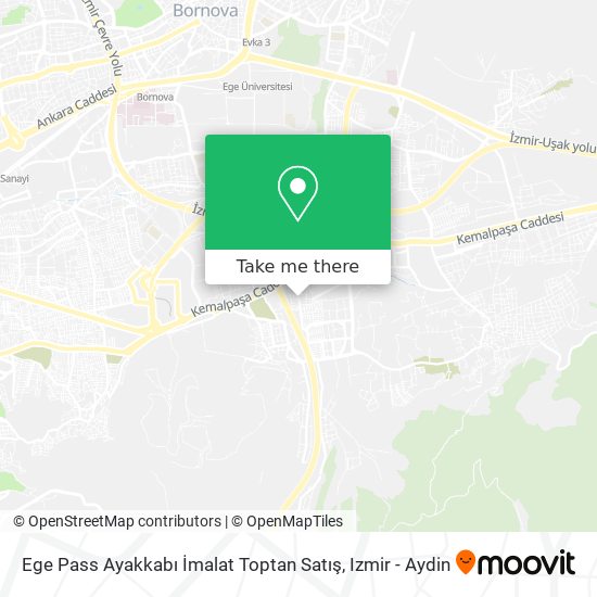 Ege Pass Ayakkabı İmalat Toptan Satış map