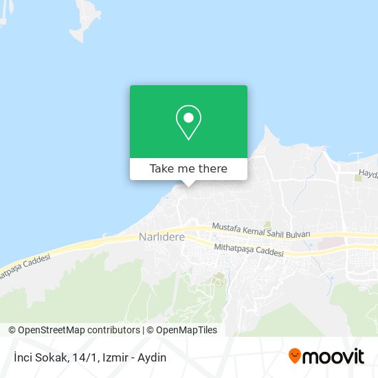 İnci Sokak, 14/1 map