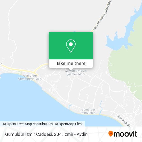 Gümüldür İzmir Caddesi, 204 map