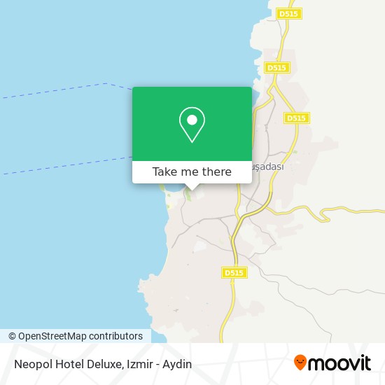 Neopol Hotel Deluxe map