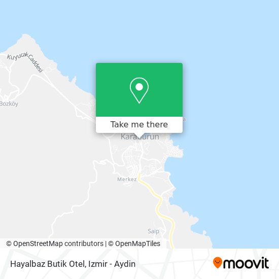 Hayalbaz Butik Otel map
