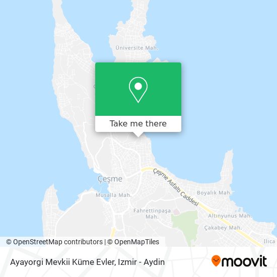 Ayayorgi Mevkii Küme Evler map