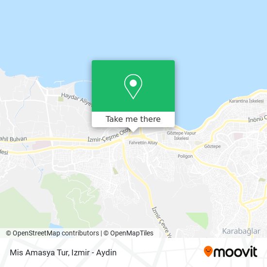 Mis Amasya Tur map