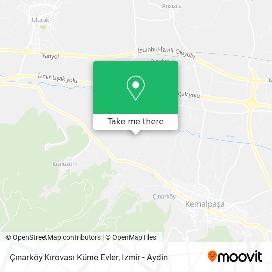 Çınarköy Kırovası Küme Evler map