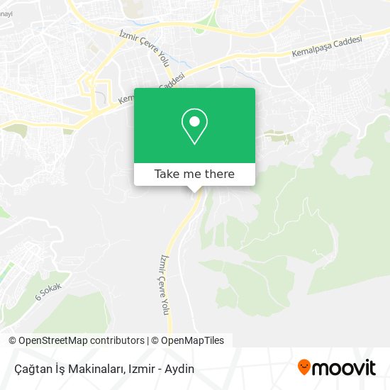 Çağtan İş Makinaları map