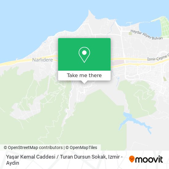 Yaşar Kemal Caddesi / Turan Dursun Sokak map