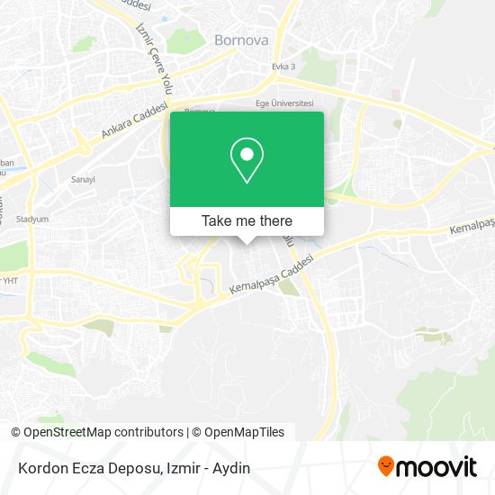 Kordon Ecza Deposu map