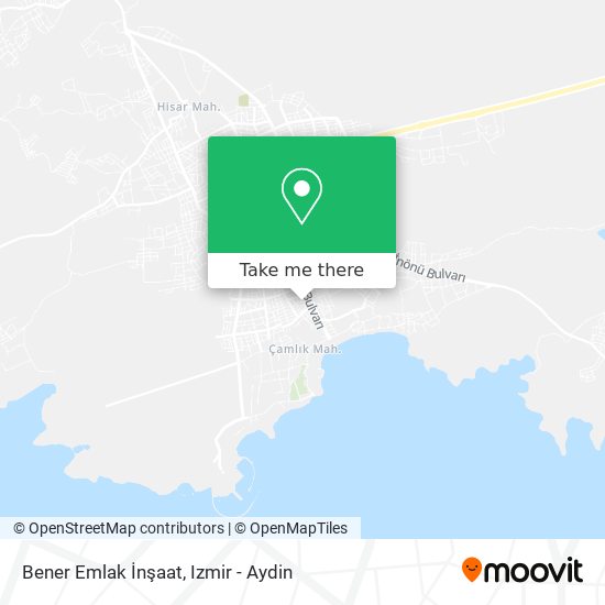 Bener Emlak İnşaat map