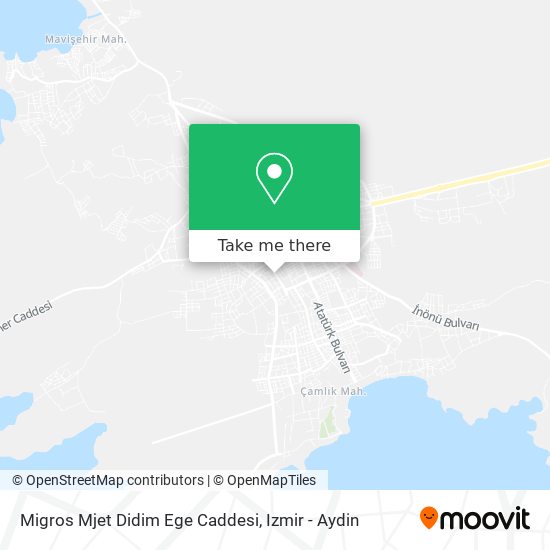 Migros Mjet Didim Ege Caddesi map