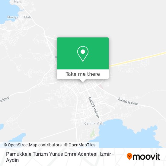 Pamukkale Turizm Yunus Emre Acentesi map
