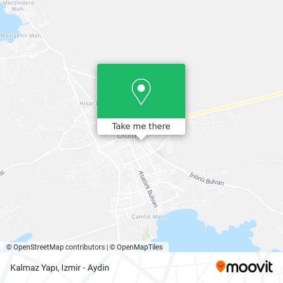 Kalmaz Yapı map