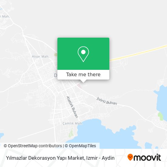 Yılmazlar Dekorasyon Yapı Market map