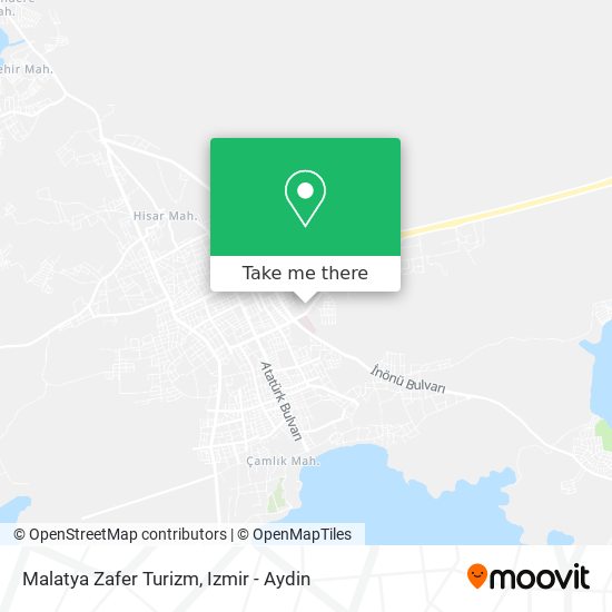 Malatya Zafer Turizm map