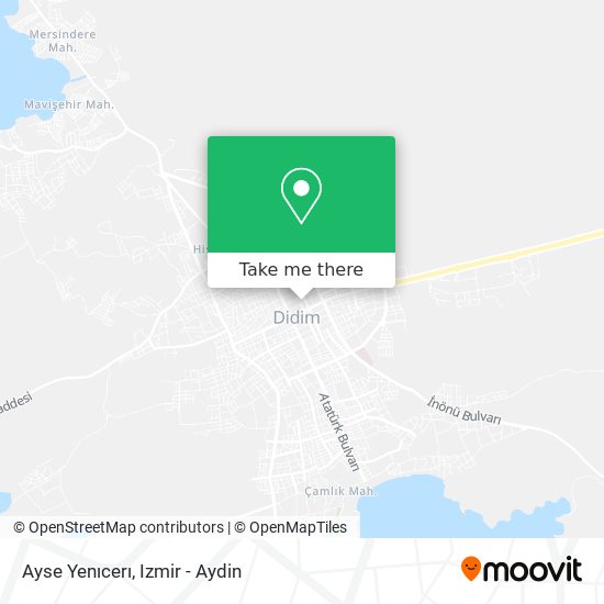 Ayse Yenıcerı map