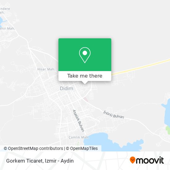 Gorkem Ticaret map