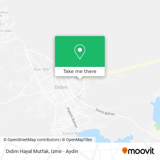 Didim Hayal Mutfak map
