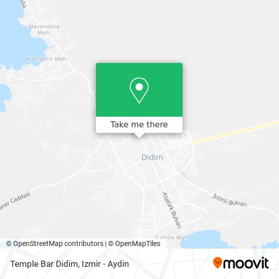 Temple Bar Didim map