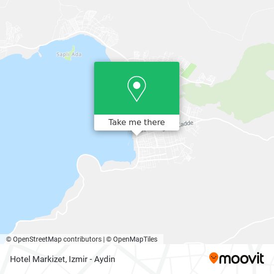 Hotel Markizet map