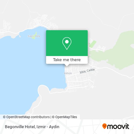 Begonville Hotel map
