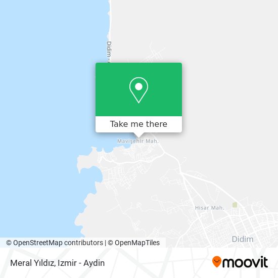 Meral Yıldız map