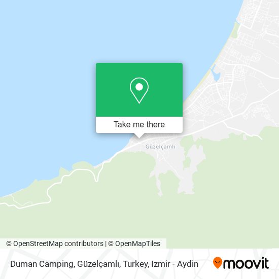 Duman Camping, Güzelçamlı, Turkey map