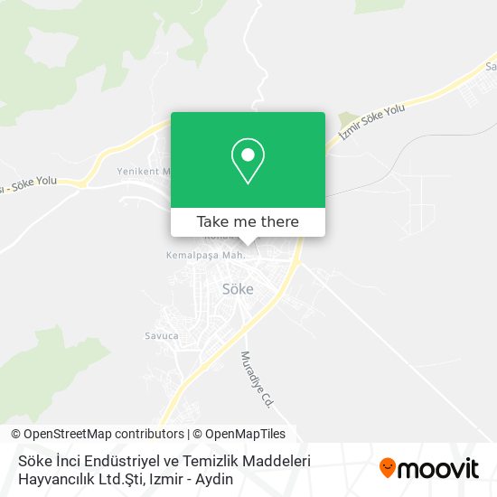 Söke İnci Endüstriyel ve Temizlik Maddeleri Hayvancılık Ltd.Şti map
