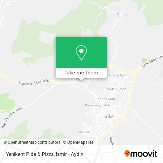 Yenikent Pide & Pizza map