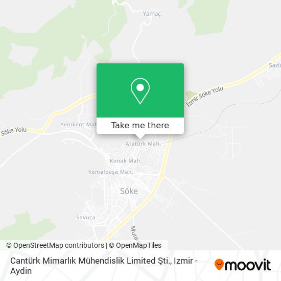 Cantürk Mimarlık Mühendislik Limited Şti. map