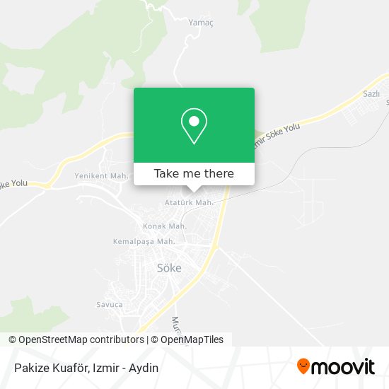 Pakize Kuaför map