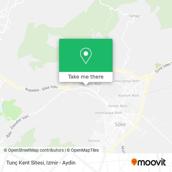 Tunç Kent Sitesi map