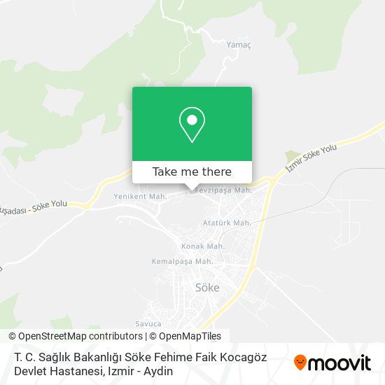 T. C. Sağlık Bakanlığı Söke Fehime Faik Kocagöz Devlet Hastanesi map