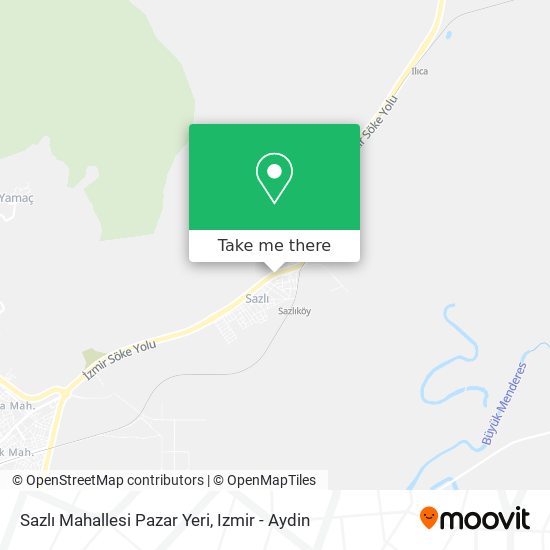 Sazlı Mahallesi Pazar Yeri map