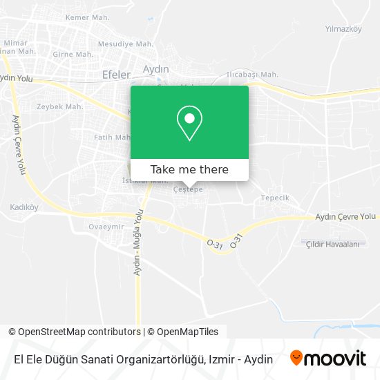El Ele Düğün Sanati Organizartörlüğü map