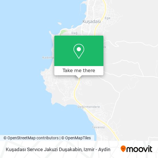 Kuşadası Servıce Jakuzi Duşakabin map