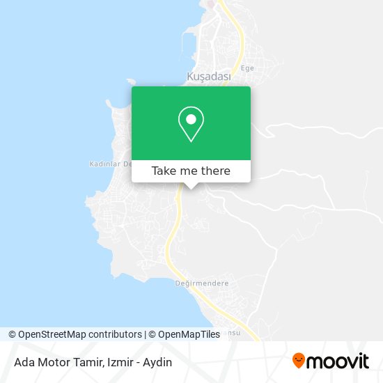 Ada Motor Tamir map