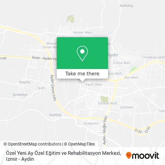 Özel Yeni Ay Özel Eğitim ve Rehabilitasyon Merkezi map
