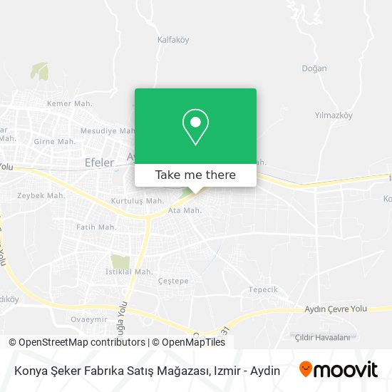 Konya Şeker Fabrıka Satış Mağazası map