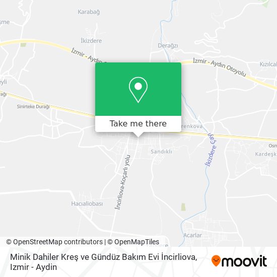 Minik Dahiler Kreş ve Gündüz Bakım Evi İncirliova map