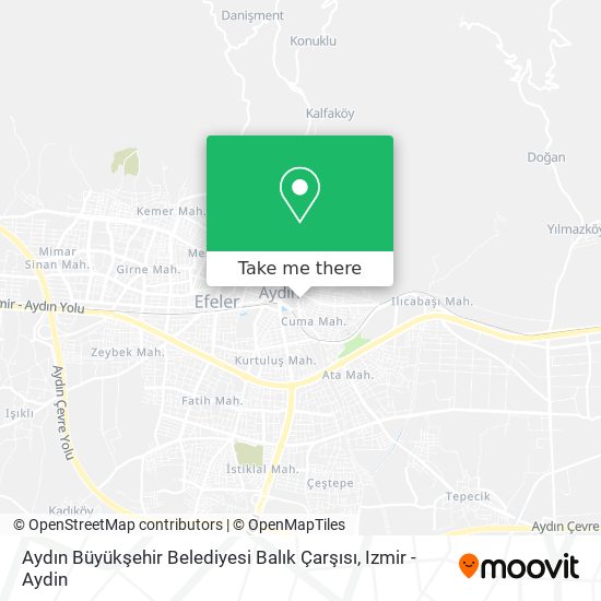 Aydın Büyükşehir Belediyesi Balık Çarşısı map