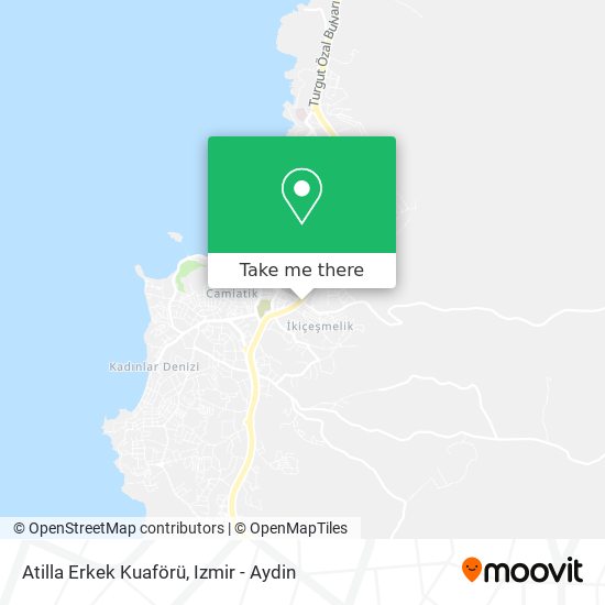 Atilla Erkek Kuaförü map