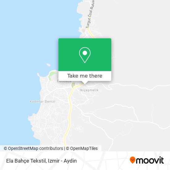 Ela Bahçe Tekstil map